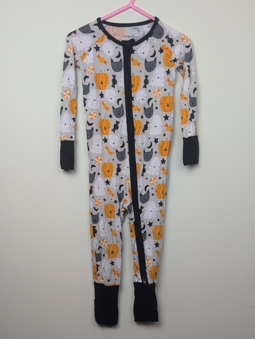 Little Sleepies Halloween Zippies 12-18M
